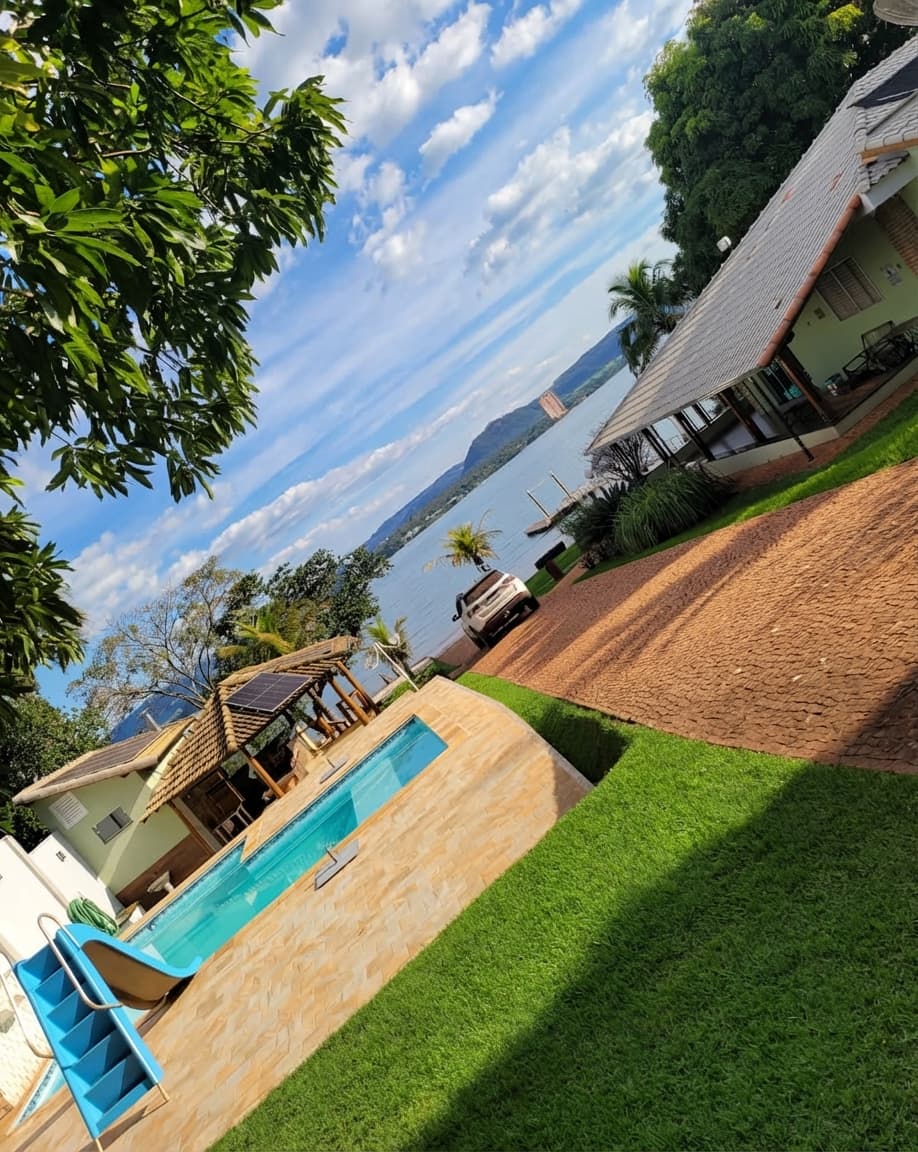 Vista da entrada